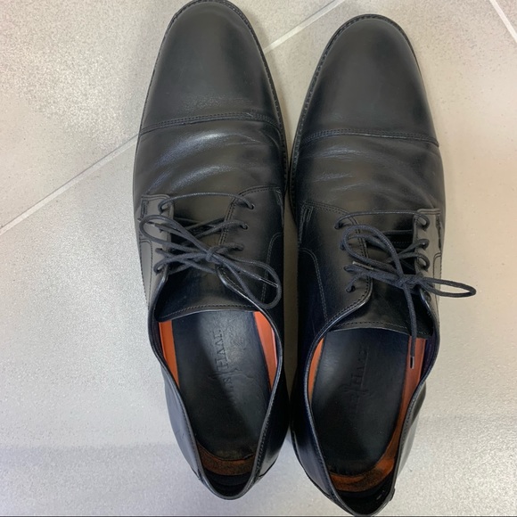 Cole Haan Oxford Black Learher Dress Shoes C11630 main image 6